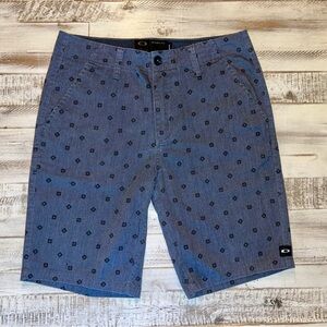 Oakley Blue Patterned Men's Shorts